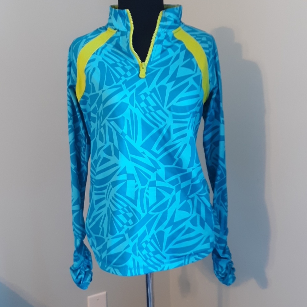 Cute thermal workout 1/4 zip